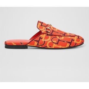 Gucci horse bit print mules size 36.5made in Italy